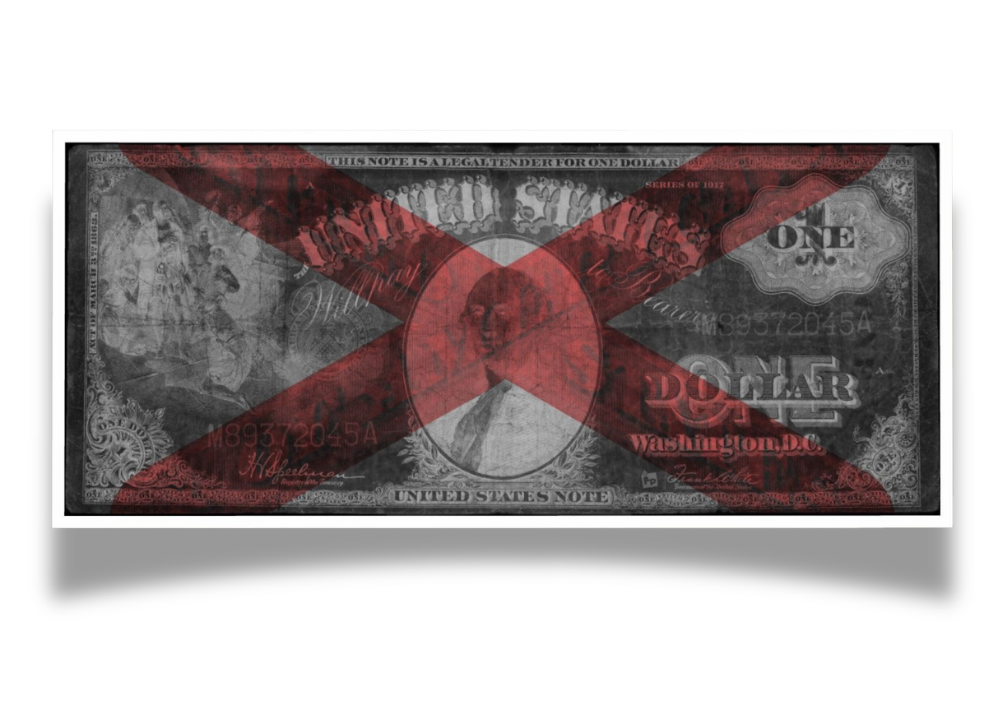 "Blutgeld", Metallic Foto-Abzug