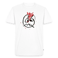 PLATTE-Therapie-Shirt männlich geschnitten - white