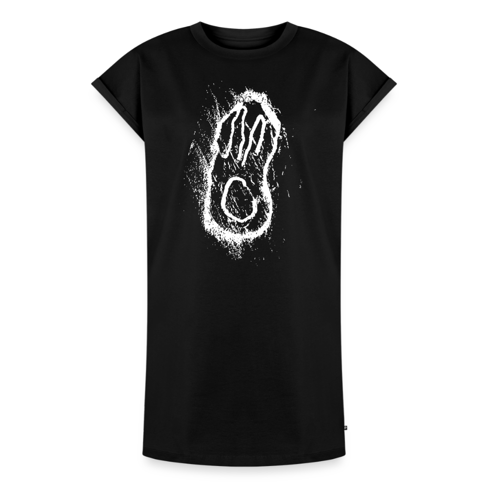 "SCHREIDOCH"  Women's Premium Organic T-Shirt Dress - black