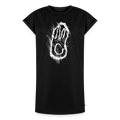 "SCHREIDOCH"  Women's Premium Organic T-Shirt Dress - black