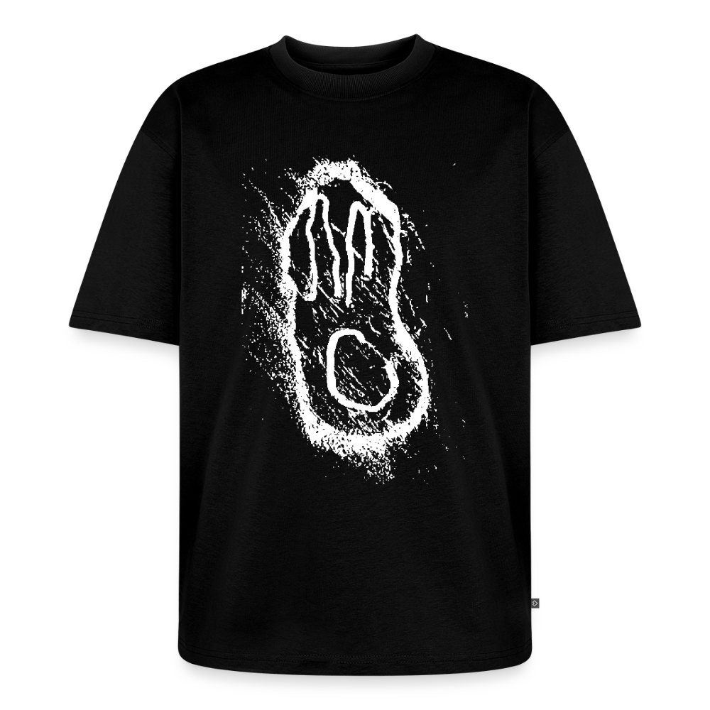 SCHREIDOCH Unisex Premium Oversized Organic T-Shirt - black