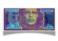 Moneyrevolution (2023) Tirage photo métallique, 68,3 x 32 cm